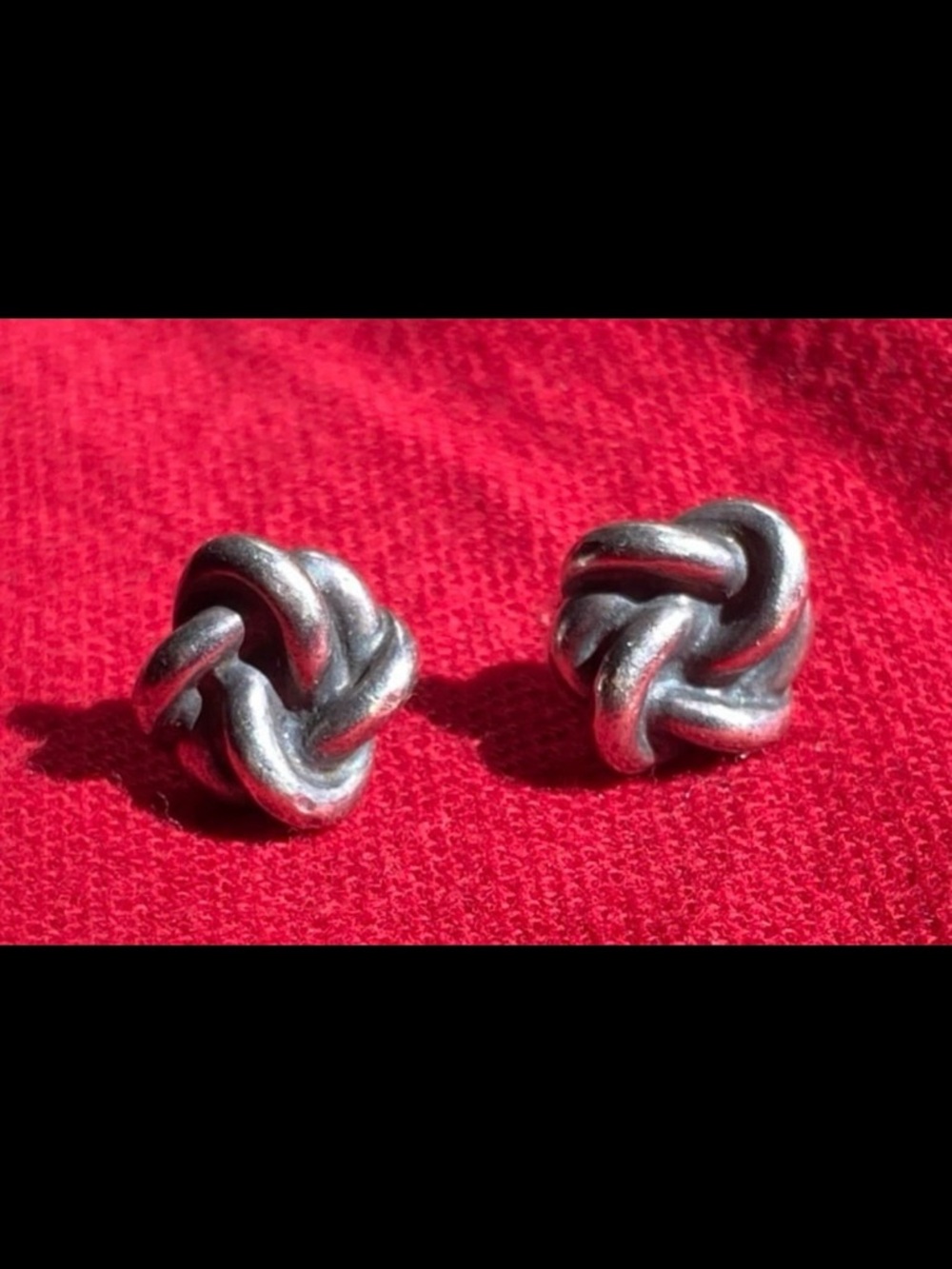 James Avery Knot Earrings Retired